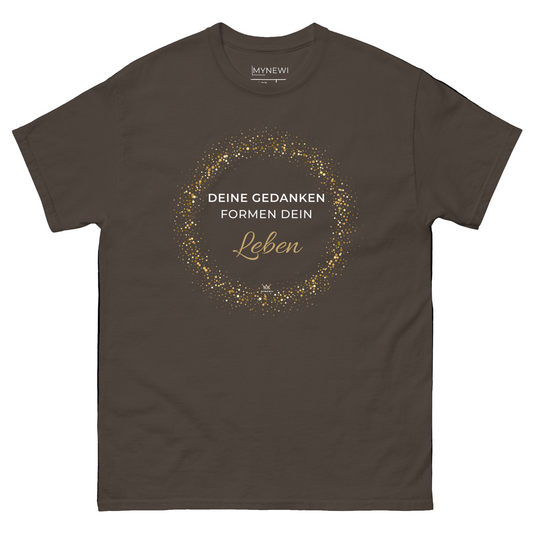 Produktbild MYNEWI "Deine Gedanken formen dein Leben"  T-Shirt