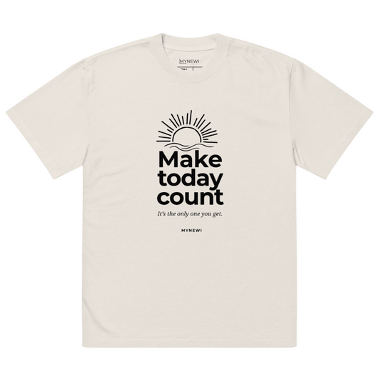 Produktbild MYNEWI "Make today count "T-Shirt