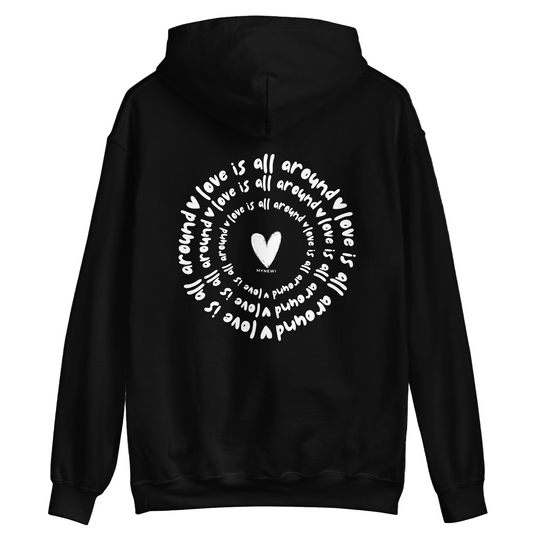 Produkt Bild "love is all around" Hoodie